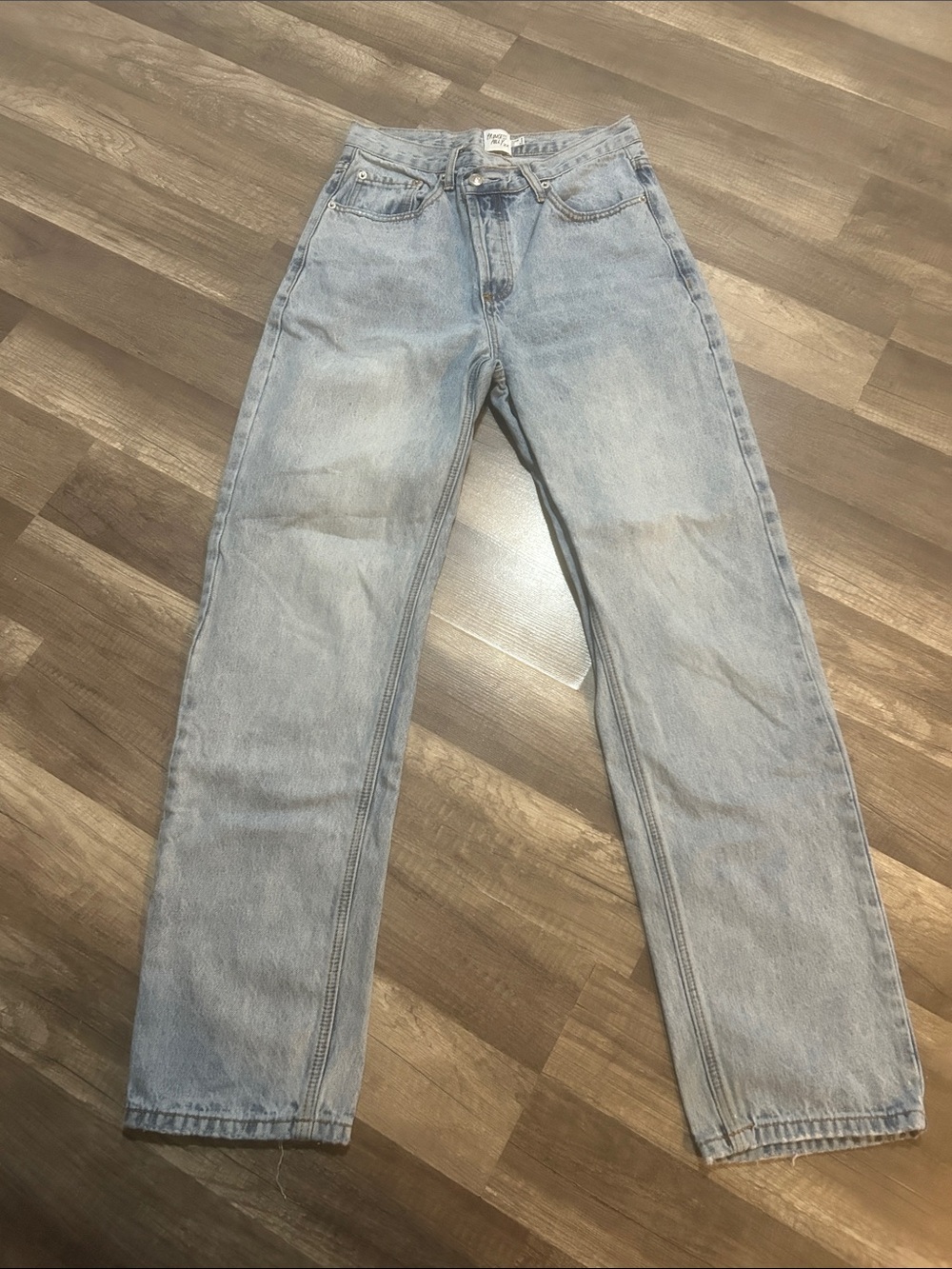 Princess Polly Women’s Jeans Light Wash Straight Size 2